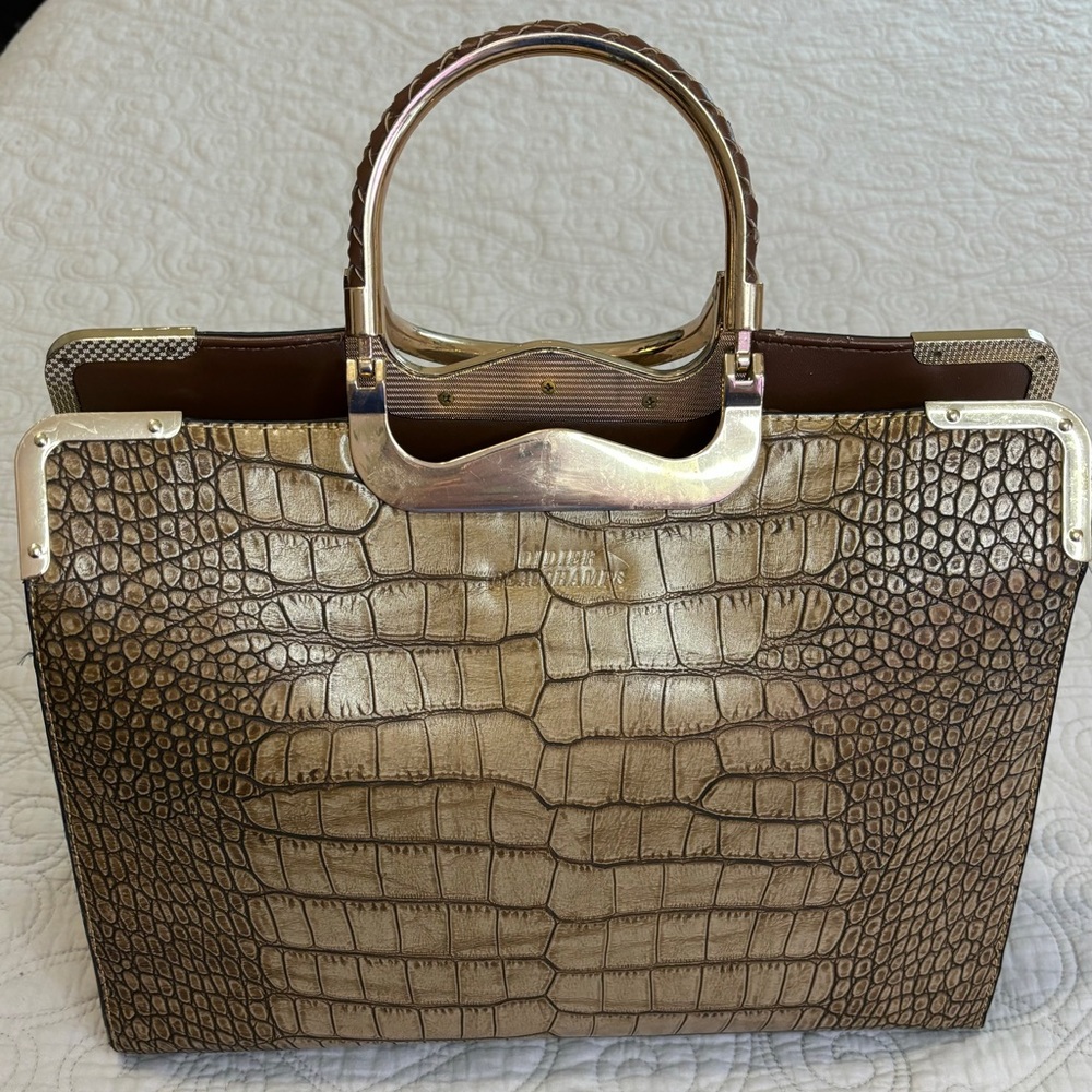 Vintage Didier Beauchamps Handbag Brown
